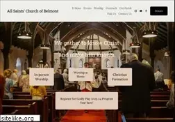 Sites similar to allsaintsbelmont.org