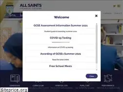Sites similar to allsaintscatholiccollege.com