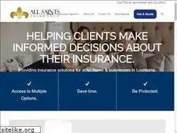 Sites similar to allsaintsinsurance.com