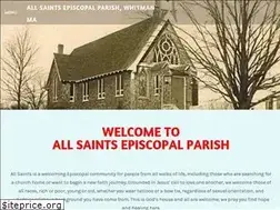 Sites similar to allsaintswhitman.com