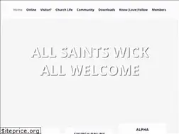 Sites similar to allsaintswick.org.uk