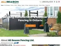 Sites similar to allseasonfencing.ca