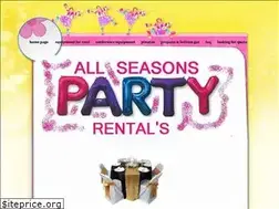 Sites similar to allseasonpartys.com