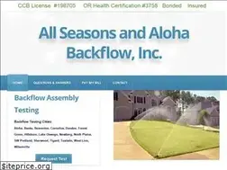 Sites similar to allseasonsbackflow.com
