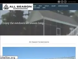 Sites similar to allseasonscreenrooms.com