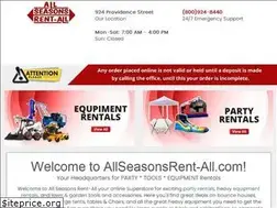 Sites similar to allseasonsrent-all.com