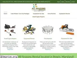 Sites similar to allseasonsrentalcentermd.com