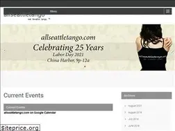 Sites similar to allseattletango.com