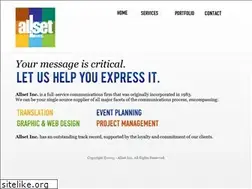 Sites similar to allsetinc.com
