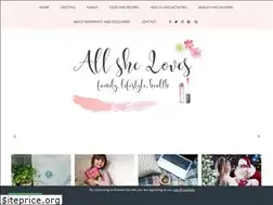 Sites similar to allsheloves.co.uk