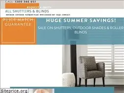 Sites similar to allshuttersandblinds.com.au