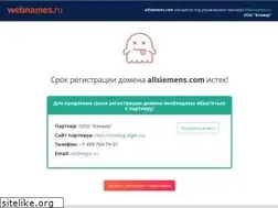 Sites similar to allsiemens.com