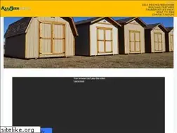 Sites similar to allsizeshed.com