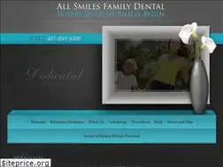 Sites similar to allsmilesfamily.com