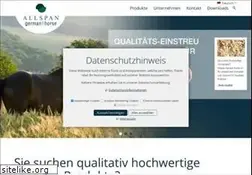 Sites similar to allspan.de