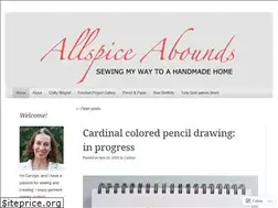 Sites similar to allspiceabounds.wordpress.com