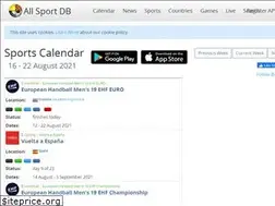 Sites similar to allsportdb.com