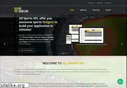 Sites similar to allsportsapi.com