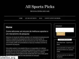 Sites similar to allsportspicks.net