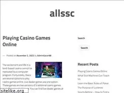 Sites similar to allssc.com