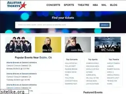 Sites similar to allstareventtickets.com