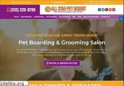 Sites similar to allstarpetresort.com
