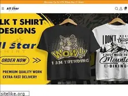 Sites similar to allstarshirt.com