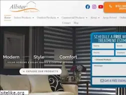 Sites similar to allstarsolarscreens.com