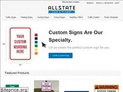 Sites similar to allstatesign.com