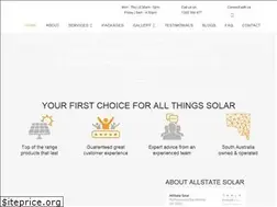 Sites similar to allstatesolar.com.au