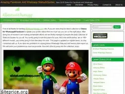 Sites similar to allstatuswhatsapp.com