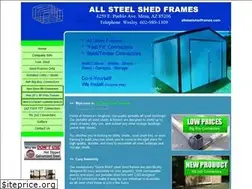 Sites similar to allsteelshedframes.com