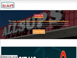 Sites similar to allsups.com