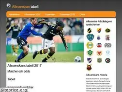 Sites similar to allsvenskantabell.se