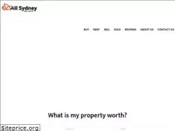 Sites similar to allsydneyrealestate.com.au