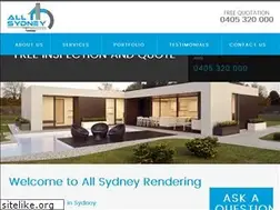 Sites similar to allsydneyrendering.com.au