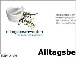 Sites similar to alltagsbeschwerden.de