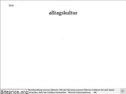 Sites similar to alltagskultur.de