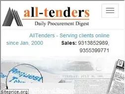 Sites similar to alltenders.in