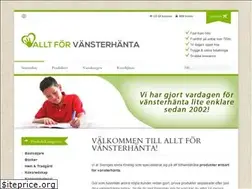Sites similar to alltforvansterhanta.se