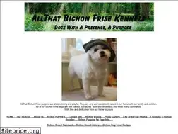 Sites similar to allthatbichons.com