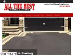 Sites similar to allthebestpaving.ca