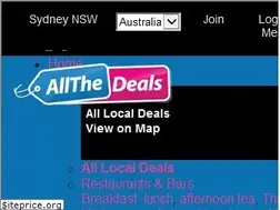 Sites similar to allthedeals.com.au