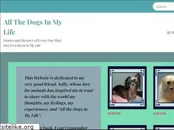Sites similar to allthedogsinmylife.com