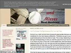 Sites similar to allthehitsandmisses.blogspot.com
