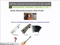 Sites similar to allthemusicalinstrumentsoftheworld.com