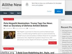 Sites similar to allthenewz.com