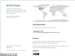 Sites similar to alltheplaces.xyz