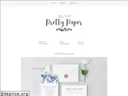 Sites similar to alltheprettypaper.com