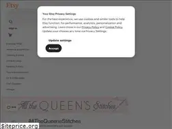 Sites similar to allthequeensstitches.etsy.com
